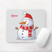 Tapis De Souris Snowman Souse Pad (Avec souris)