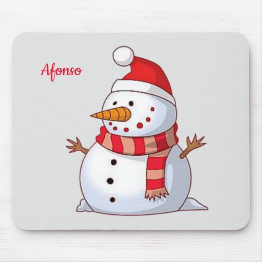 Tapis De Souris Snowman Souse Pad (Devant)