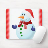 Tapis De Souris Snowman Souse Pad (Avec souris)