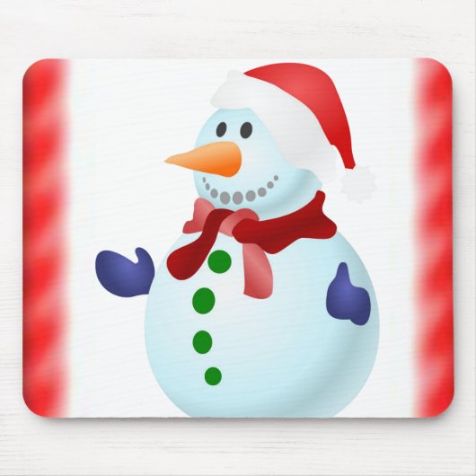 Tapis De Souris Snowman Souse Pad (Devant)
