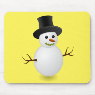 Tapis De Souris Snowman Souse Pad