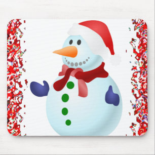 Tapis De Souris Snowman Souse Pad