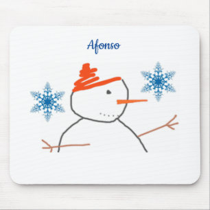 Tapis De Souris Snowman Souse Pad