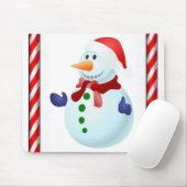 Tapis De Souris Snowman Souse Pad (Avec souris)