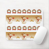 Tapis De Souris Snowman Souse Pad (Avec souris)
