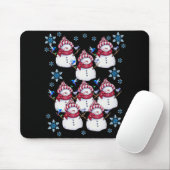Tapis De Souris Snowman Souse Pad (Avec souris)