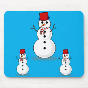 Tapis De Souris Snowman Souse Pad