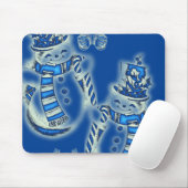 Tapis De Souris Snowman Souse Pad (Avec souris)