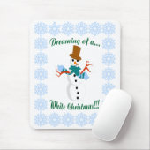 Tapis De Souris Snowman Souse Pad (Avec souris)