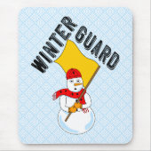 Tapis De Souris Snowman Winter Guard (Devant)