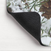 Tapis De Souris Snowy Pine Cone I (Coin)