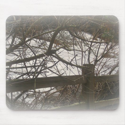 Tapis De Souris Snowy Woods (Devant)