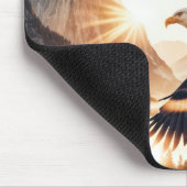 Tapis De Souris Soaring Bald Eagle at Sunrise (Coin)
