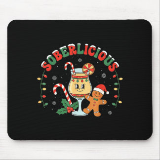 Tapis De Souris Soberlicious Sobre Drôle de Sobriété Récupération