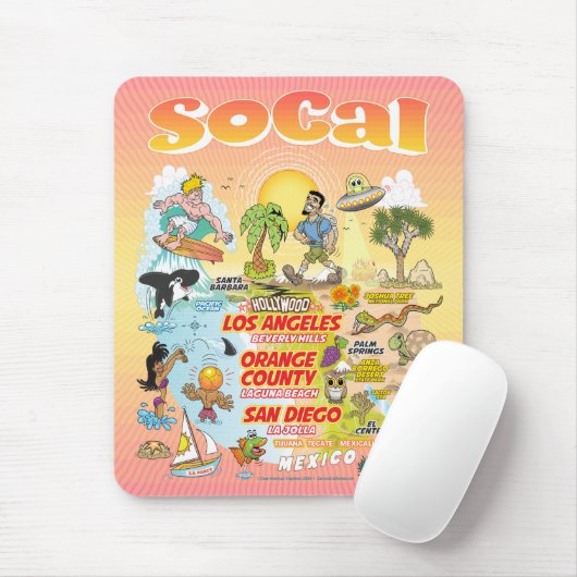 Tapis De Souris SoCal (Avec souris)