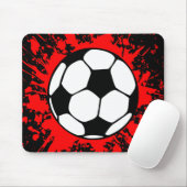 Tapis De Souris soccer : cercles : (Avec souris)