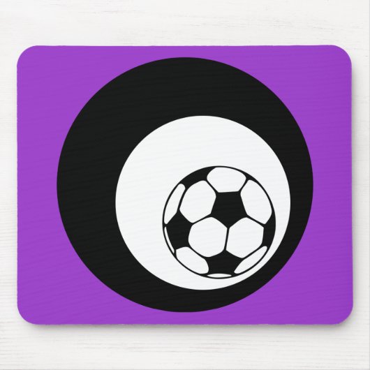 Tapis De Souris soccer : cercles : (Devant)