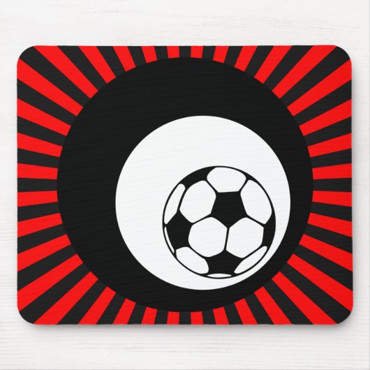 Tapis De Souris soccer : cercles : (Devant)