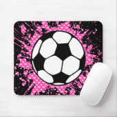 Tapis De Souris soccer : cercles : (Avec souris)