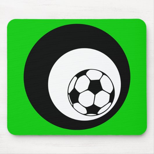 Tapis De Souris soccer : cercles : (Devant)