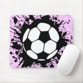 Tapis De Souris soccer : cercles : (Avec souris)