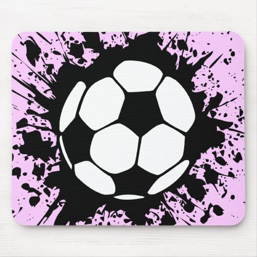 Tapis De Souris soccer : cercles : (Devant)