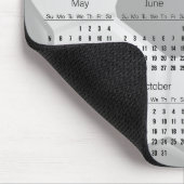 Tapis De Souris Soccer Design 2024 Calendrier Mousepad (Coin)