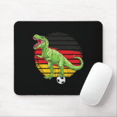 Tapis De Souris Soccer Dino Trex German Jersey Germany Flag Footll (Avec souris)
