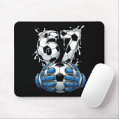 Tapis De Souris Soccer Drip Number 67 Boys Soccer Goalkeeper 67  (Avec souris)