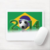 Tapis De Souris Soccer World Cup 2014 (Avec souris)