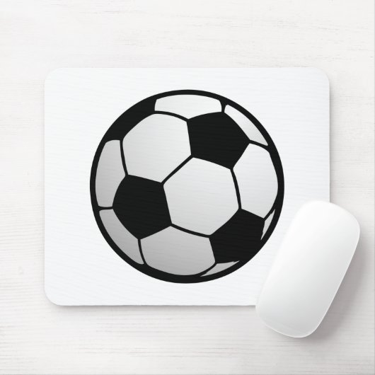 Tapis De Souris SoccerBall fait sur commande pour des équipes et (Avec souris)