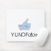 Tapis de souris social de médias (Avec souris)