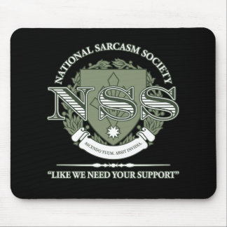 Tapis De Souris Société nationale de sarcasme