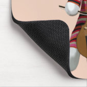 Tapis De Souris Sock Monkey and Cello 2 (Coin)