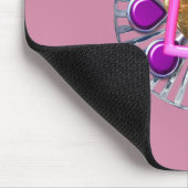 Tapis De Souris Socle en métal doré (Coin)