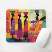 Tapis De Souris Soeurs africaines (Avec souris)