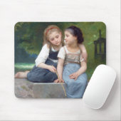 Tapis De Souris Soeurs, Bouguereau (Avec souris)