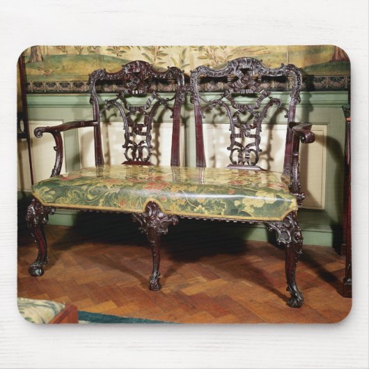 Tapis De Souris Sofa découpé, avec le siège de tapisserie, (Devant)