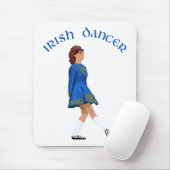Tapis De Souris Soft Shoe Irish Dancer in Blue (Avec souris)
