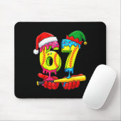 Tapis De Souris Softball 67 Ice Cream Drip Six Seven Boys Funny Ch (Avec souris)