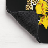 Tapis De Souris Softll Bow Women For Softll Leopard Mom Mothers Da (Coin)