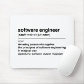 Tapis De Souris Software Engineer (Avec souris)