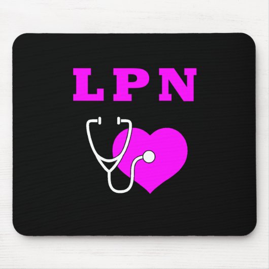 Tapis De Souris Soin de LPN (Devant)
