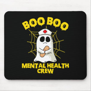 Tapis De Souris Soins infirmiers Costume d'Halloween Santé mentale