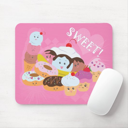 Tapis De Souris Soins sucrés (Avec souris)