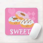 Tapis De Souris Soins sucrés - Donuts ! (Avec souris)