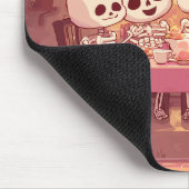 Tapis De Souris Soirée Cute Skeleton - Mousepad (Coin)