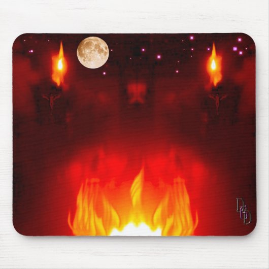 Tapis De Souris Soirée solstice (Devant)