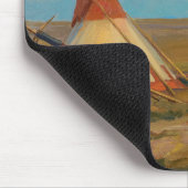 Tapis De Souris Soirée sur la réserve Blackfoot de Dixon (Coin)