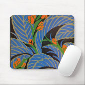 Tapis De Souris Soirée tropicale Art déco de Seguy - Mousepad (Avec souris)